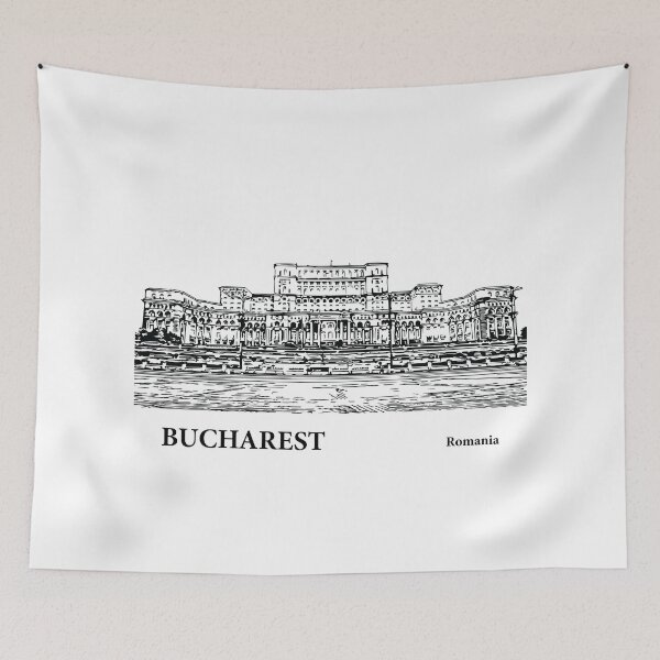 Item preview, Bucharest Romania designed and sold by Lakeric Cityscapes.