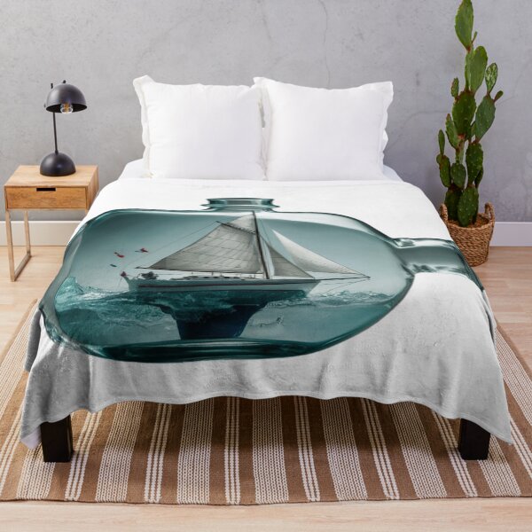 Item preview, sailboat in a bottle, boat designed and sold by Charlygood.