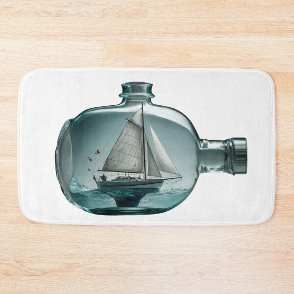 Item preview, sailboat in a bottle, boat designed and sold by Charlygood.