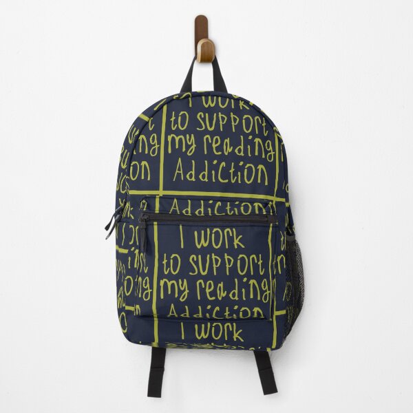Item preview, I work to support my reading addiction designed and sold by kinpirks.