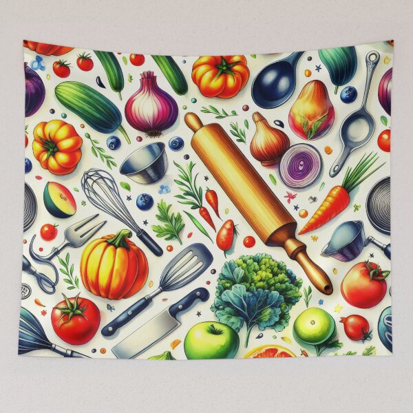 Item preview, Healthy cuisine. designed and sold by MyHappyArtShop.