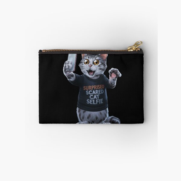 Item preview, Surprised Scared Cat Selfie designed and sold by Redgiant87x.