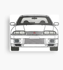Nissan Skyline R33 GT-R (front) V2.0 Metalldruck