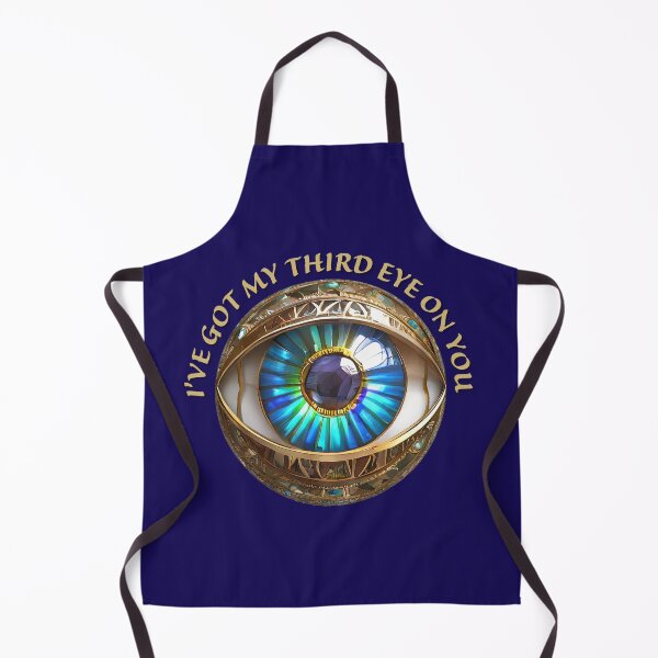 Item preview, I've Got My Third Eye On You (gold text) designed and sold by Lee Hiller Designs.