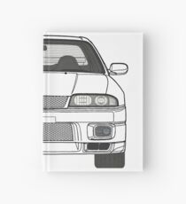 Nissan Skyline R33 GT-R (front) V2.0 Hardcover Journal
