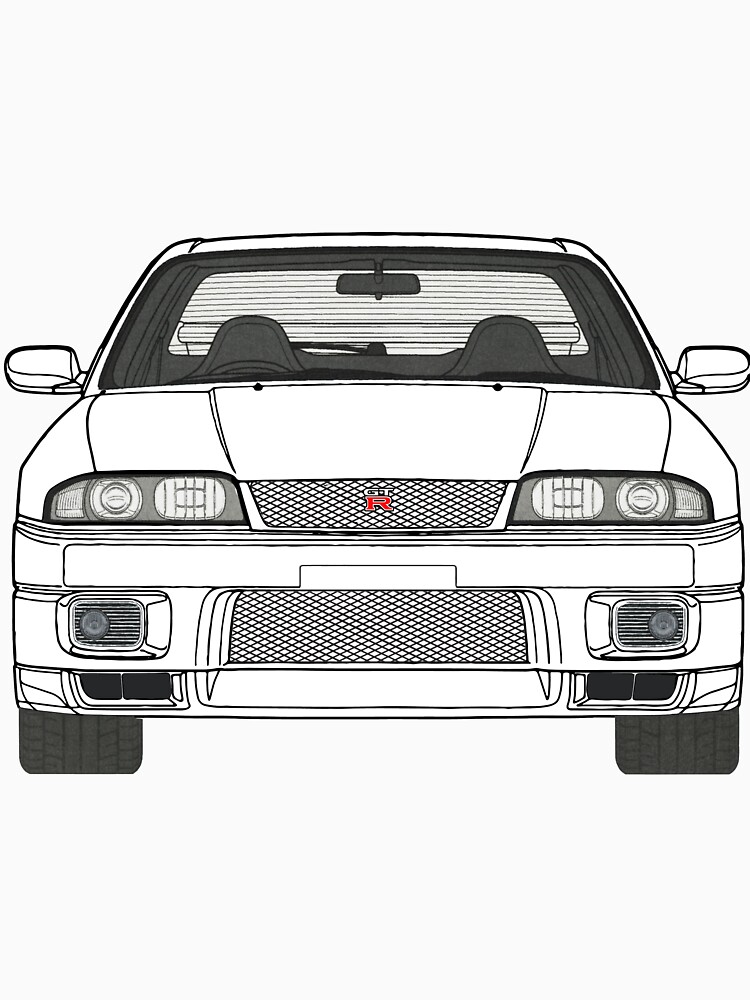 Nissan Skyline R33 GT-R (front) V2.0 von officialgtrch