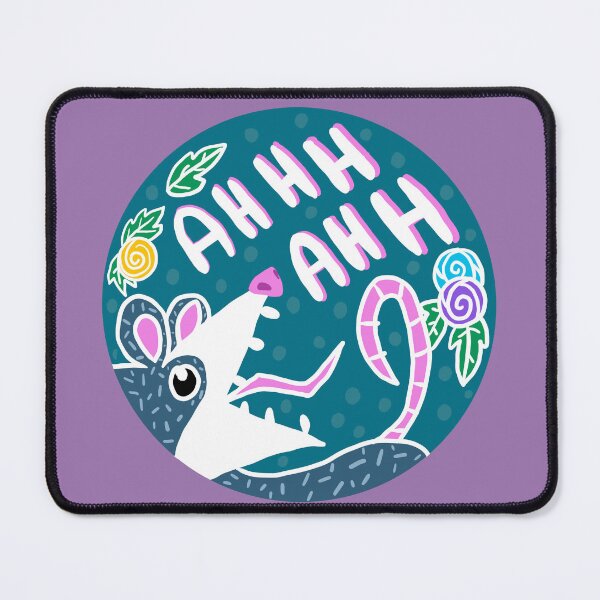 Item preview, Silly Screaming Possum & Flowers designed and sold by GrudaDesigns.