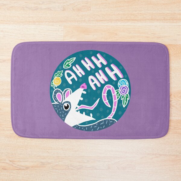 Item preview, Silly Screaming Possum & Flowers designed and sold by GrudaDesigns.