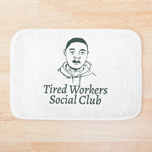 Item preview, Club social de trabajadores cansados designed and sold by LuksTEESred.