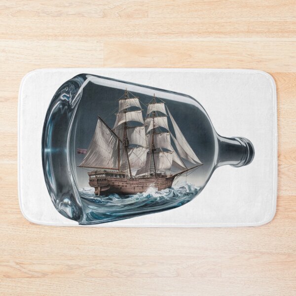 Item preview, sailboat in a bottle, boat designed and sold by Charlygood.
