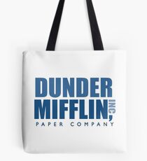Dunder Mifflin The Office Logo Tote Bag
