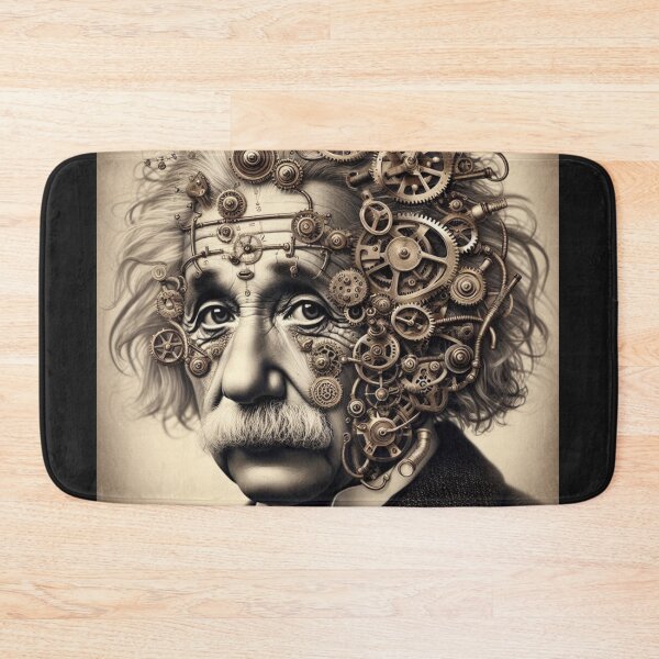 Item preview, Albert Einstein Steampunk  designed and sold by sevenmountains.