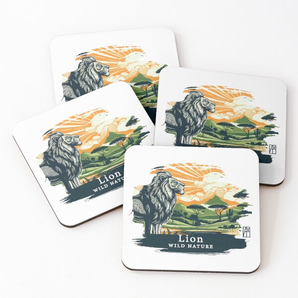 Item preview, Lion - WILD NATURE - LION -8 designed and sold by ArtProjectShop.
