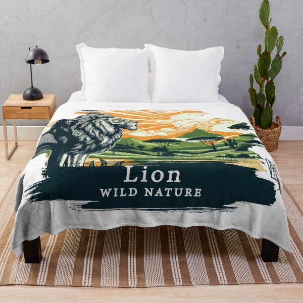 Item preview, Lion - WILD NATURE - LION -8 designed and sold by ArtProjectShop.