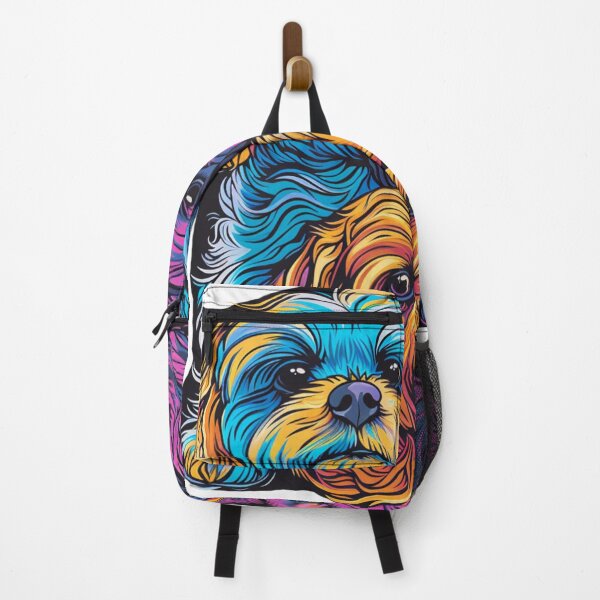 Item preview, Colorful Dogs Trinity designed and sold by NicolasGlowArt.