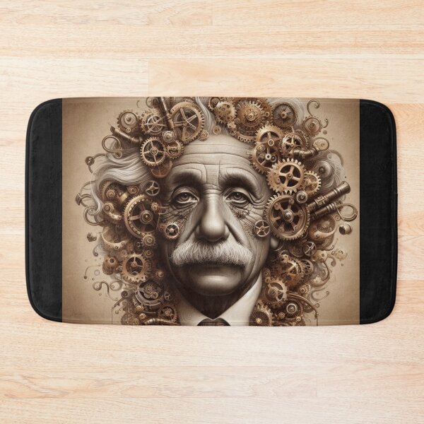 Item preview, Albert Einstein Steampunk  designed and sold by sevenmountains.