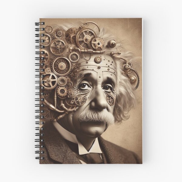 Artikelvorschau, Albert Einstein Steampunk entworfen und verkauft von sevenmountains.
