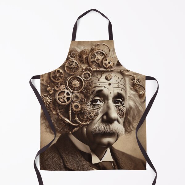 Item preview, Albert Einstein Steampunk designed and sold by sevenmountains.