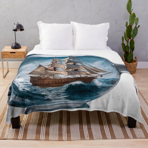 Item preview, sailboat in a bottle, boat designed and sold by Charlygood.