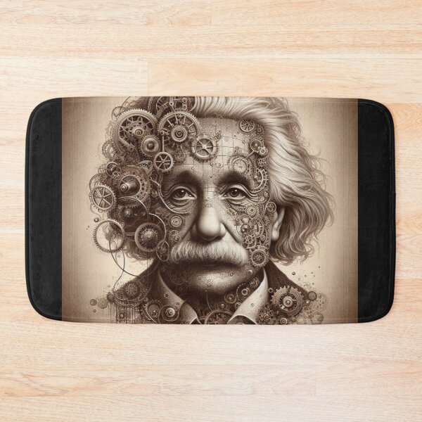 Item preview, Albert Einstein Steampunk  designed and sold by sevenmountains.