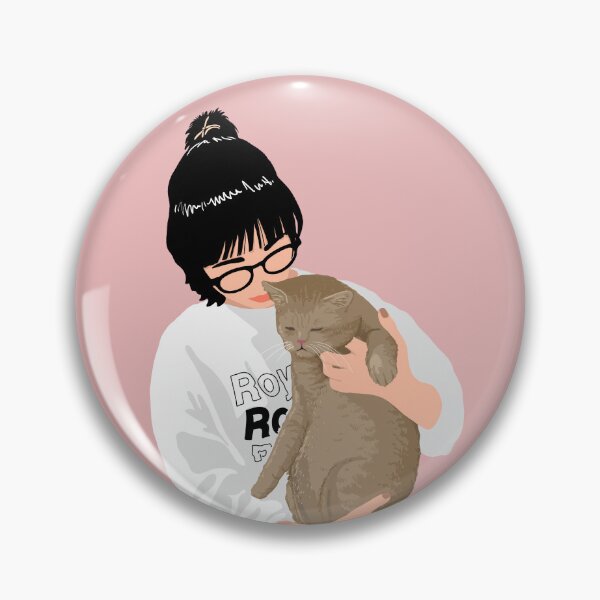 Item preview, Girl and her cat. designed and sold by LianeLamoglia.