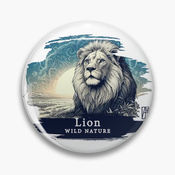Item preview, Lion - WILD NATURE - LION -12 designed and sold by ArtProjectShop.
