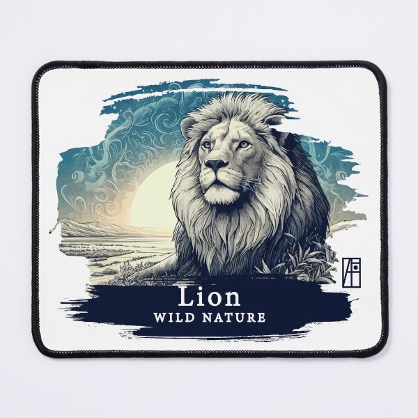 Item preview, Lion - WILD NATURE - LION -12 designed and sold by ArtProjectShop.