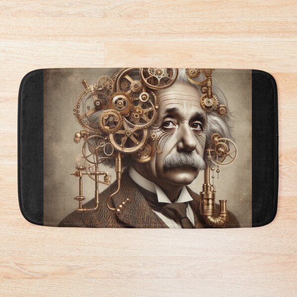 Item preview, Albert Einstein Steampunk  designed and sold by sevenmountains.