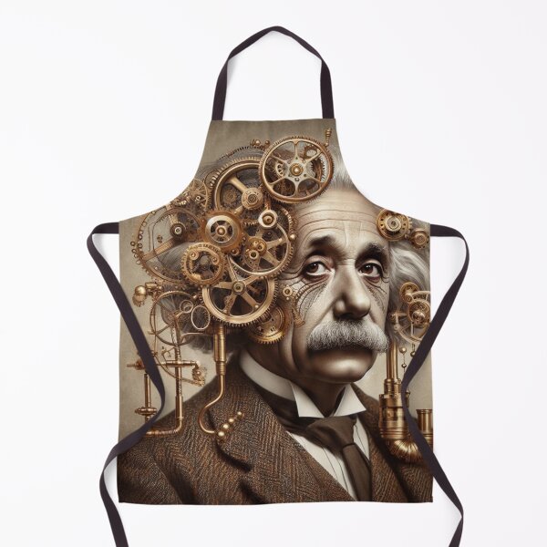 Item preview, Albert Einstein Steampunk designed and sold by sevenmountains.