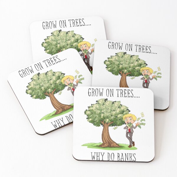 Item preview, If money doesn't grow on trees.... designed and sold by BJScottArt.