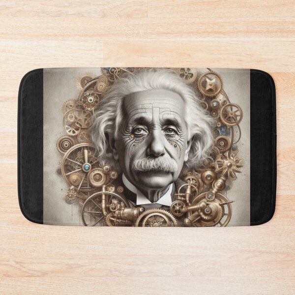 Item preview, Albert Einstein Steampunk  designed and sold by sevenmountains.