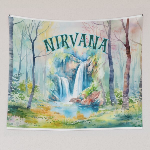 Item preview, Serenity Falls: Finding Nirvana in Nature designed and sold by MysticOzzy.