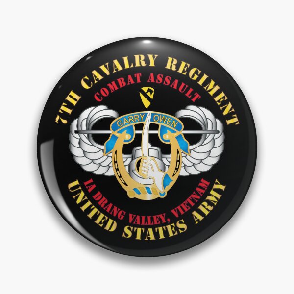 Item preview, Army - Air Assault - 7th Cav - IA Drang X300 designed and sold by Military Insignia Products.