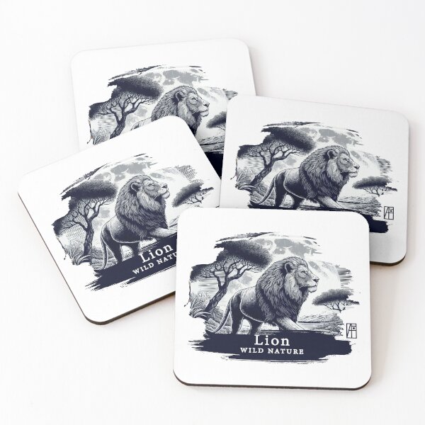 Item preview, Lion - WILD NATURE - LION -16 designed and sold by ArtProjectShop.