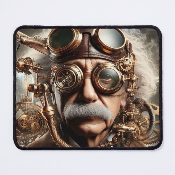 Item preview, Albert Einstein Steampunk  designed and sold by sevenmountains.
