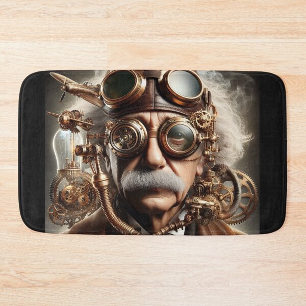 Item preview, Albert Einstein Steampunk  designed and sold by sevenmountains.