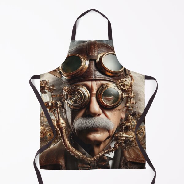Item preview, Albert Einstein Steampunk designed and sold by sevenmountains.