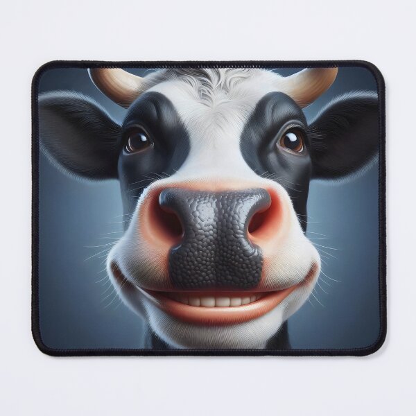 Item preview, Smiling cow. designed and sold by MyHappyArtShop.