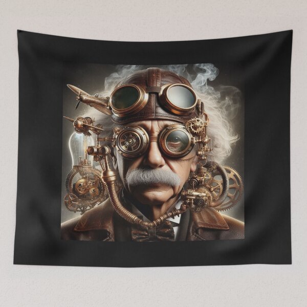 Artikelvorschau, Albert Einstein Steampunk entworfen und verkauft von sevenmountains.