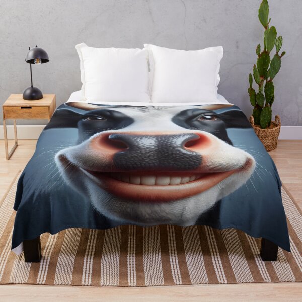 Item preview, Smiling cow. designed and sold by MyHappyArtShop.
