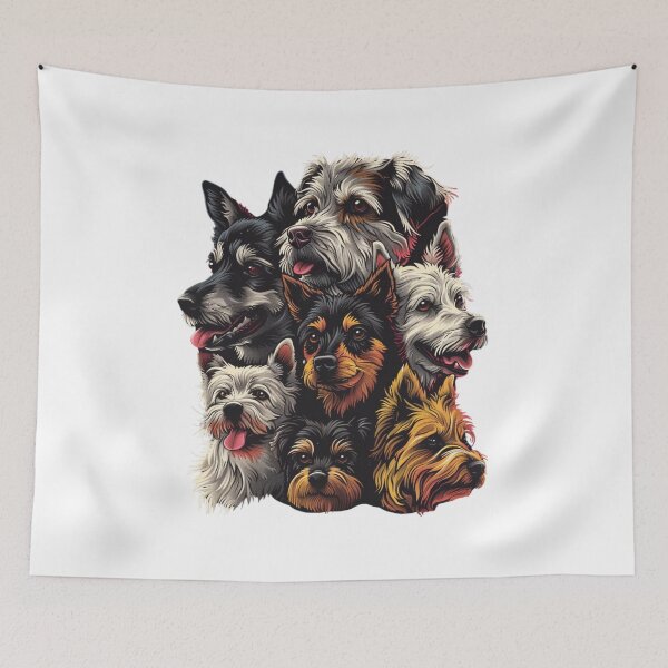 Item preview, Great Doodle Dogs  designed and sold by NicolasGlowArt.