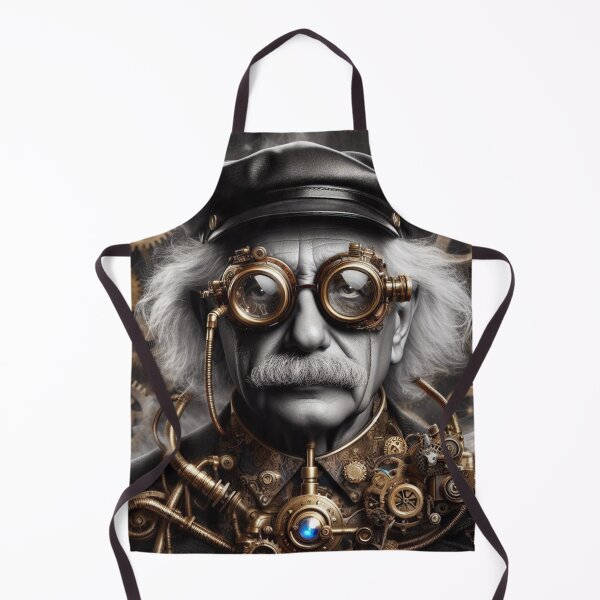 Item preview, Albert Einstein Steampunk designed and sold by sevenmountains.