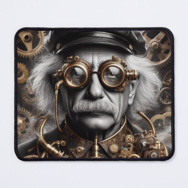 Item preview, Albert Einstein Steampunk  designed and sold by sevenmountains.
