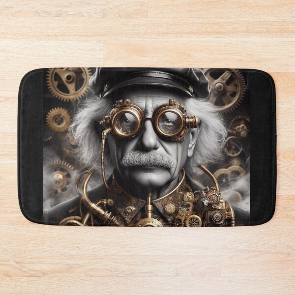 Item preview, Albert Einstein Steampunk  designed and sold by sevenmountains.