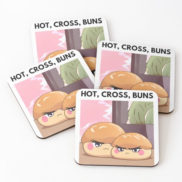 Item preview, Hot, Cross, Buns designed and sold by LadyBudStudio.