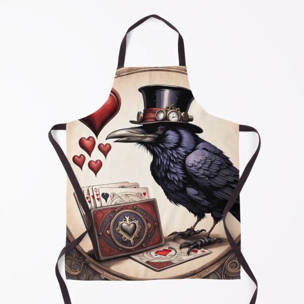 Item preview, Raven with Cards designed and sold by Geek Girl Ohio.