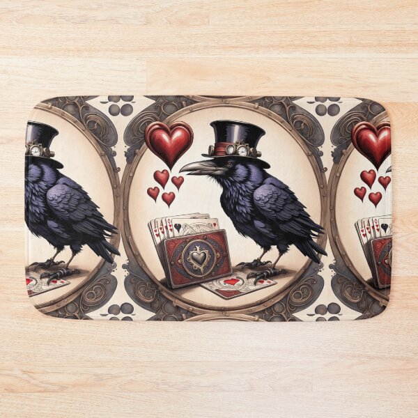 Item preview, Raven with Cards designed and sold by Geek Girl Ohio.
