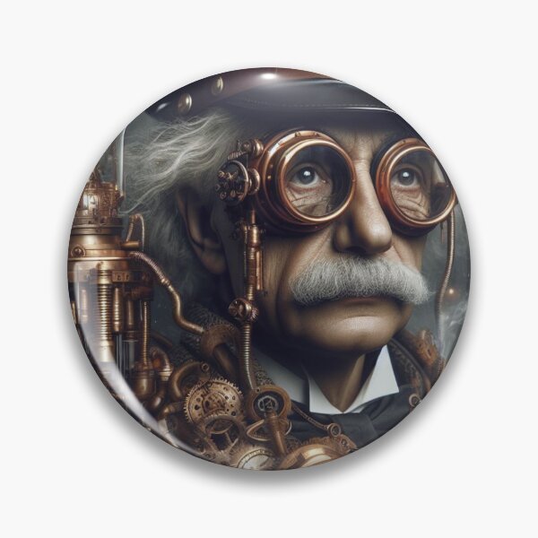 Artikelvorschau, Albert Einstein Steampunk entworfen und verkauft von sevenmountains.