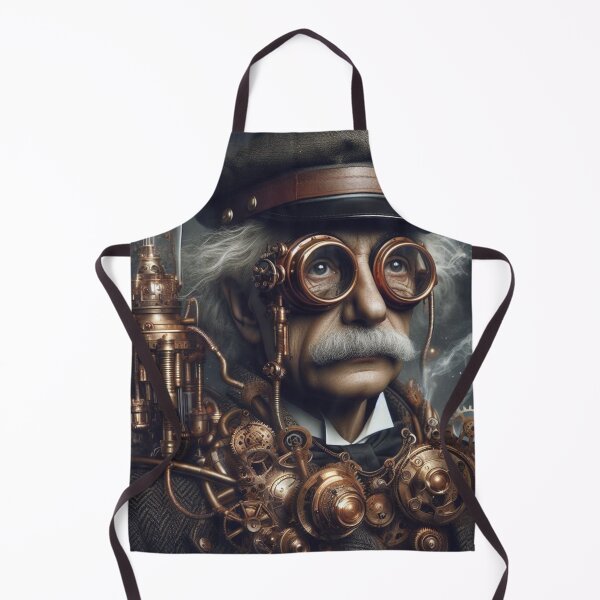 Item preview, Albert Einstein Steampunk designed and sold by sevenmountains.