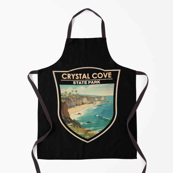 Item preview, Crystal Cove State Park California Vintage Badge designed and sold by KrisSidDesigns.